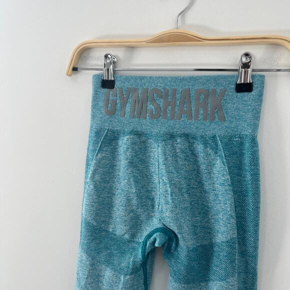Gymshark Blue Seamless Leggings Size Small - Picture 3 of 4